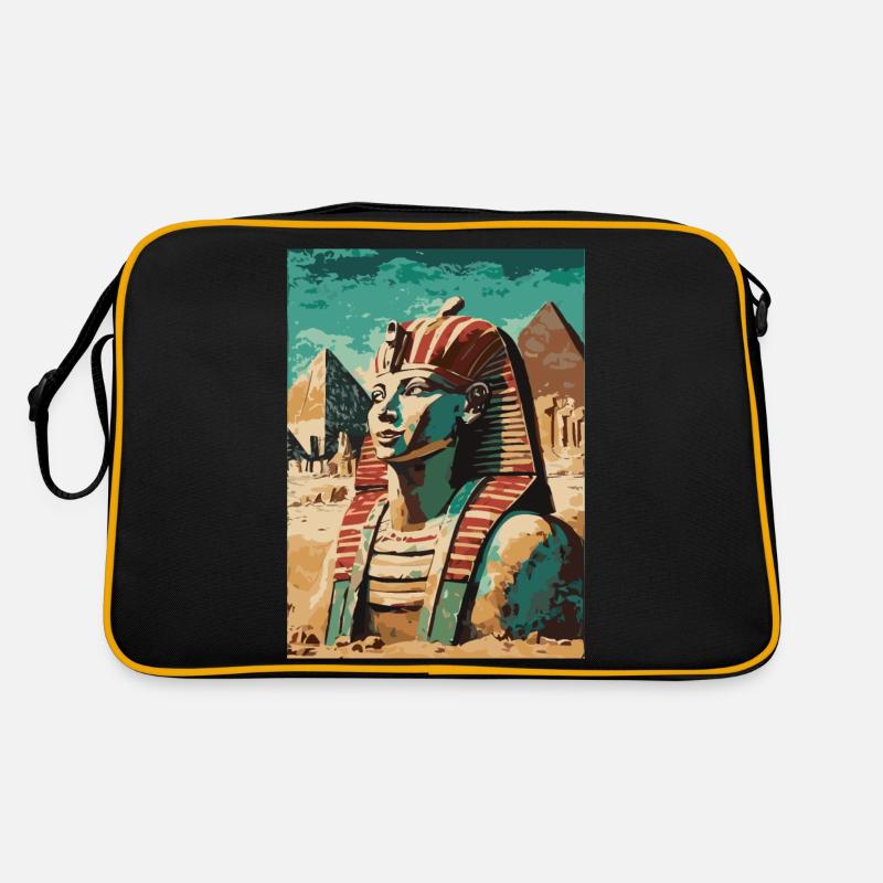 Pharaon devant les pyramides Sac Retro