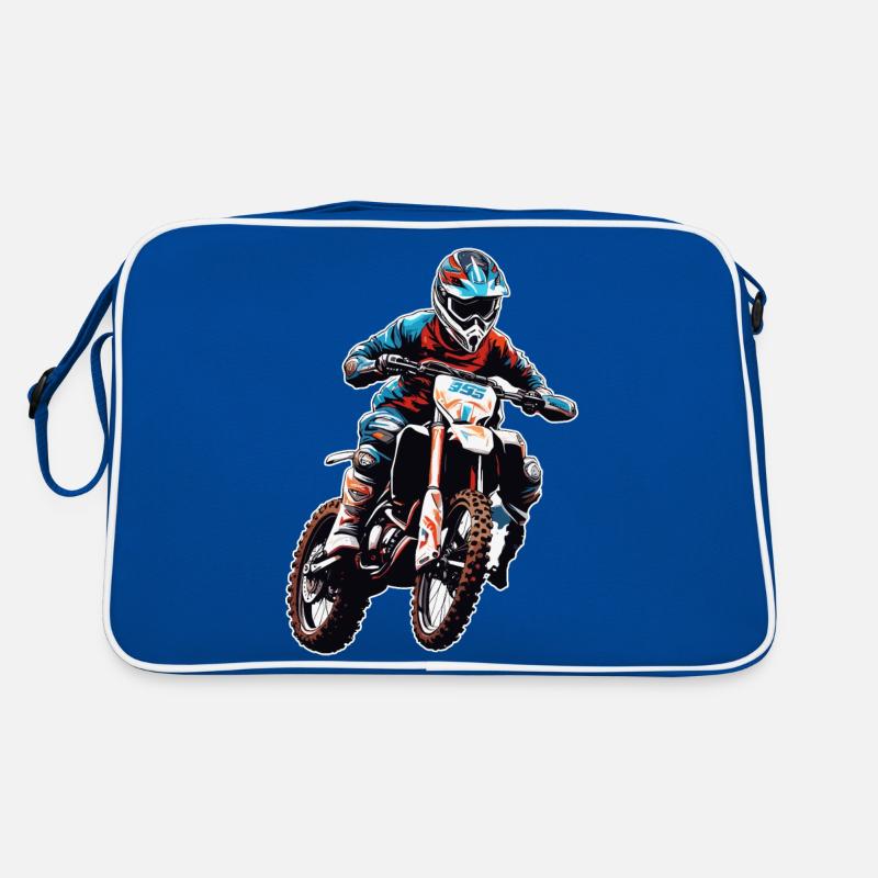 Biker / Motorcycle Rider / Biker / Two-Wheeler / Cross Retro Bag