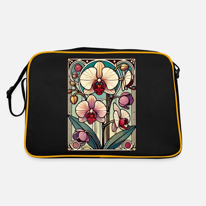 Orchidée de classe teintée Sac Retro