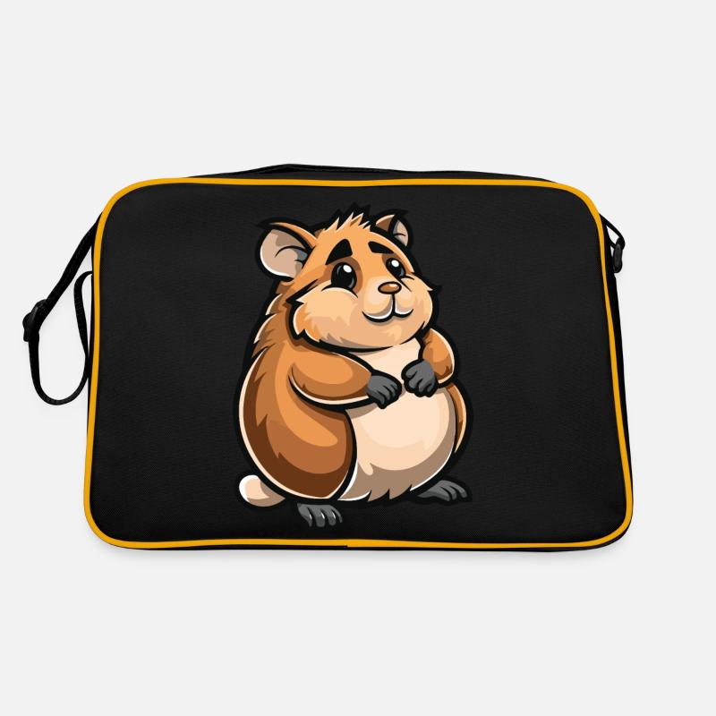 hamster comic Retro Tasche