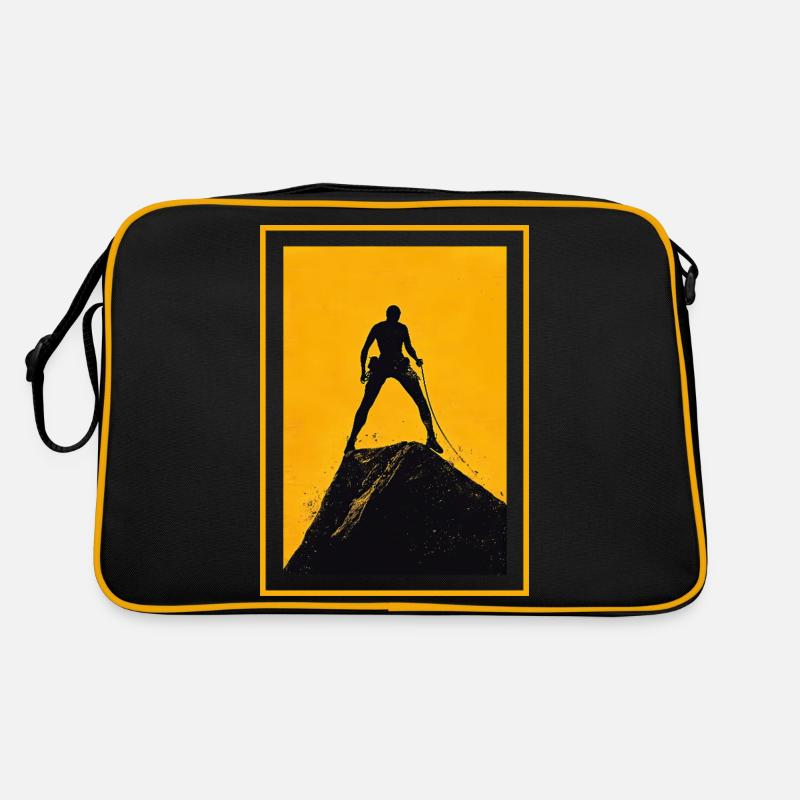 Attention! Climber - Retro Bag - black/gold