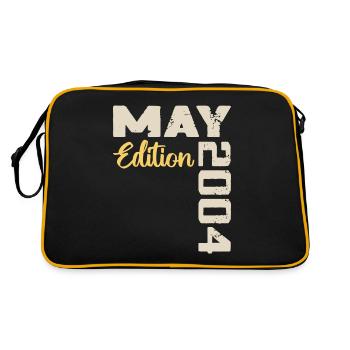May 2004 Birthday May 2004 Gift May 2004 May - Retro Bag - black/gold - Back