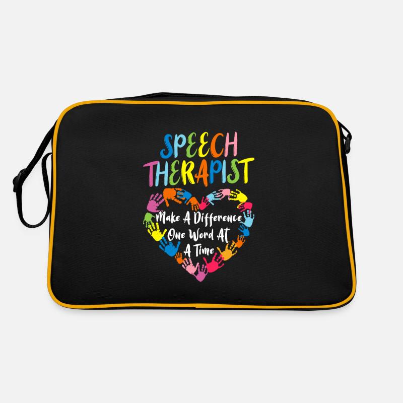 Orthophoniste Speech Language Pathologist Speechie Sac Retro