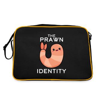 The Prawn Identity - Retro Bag - black/gold - Back