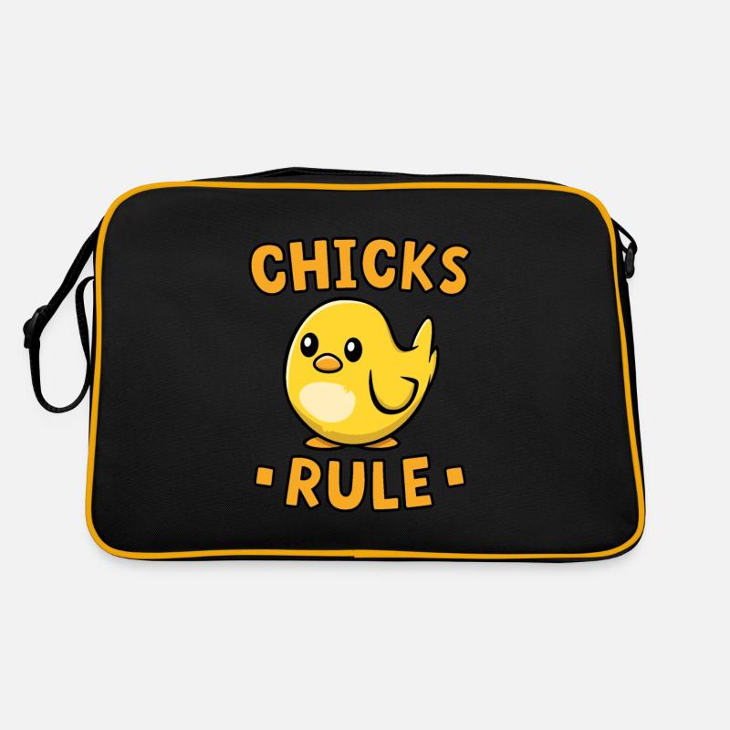 Chicks Rule Retro Bag