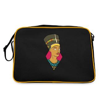 Cleopatra - Retro Bag - black/gold - Back