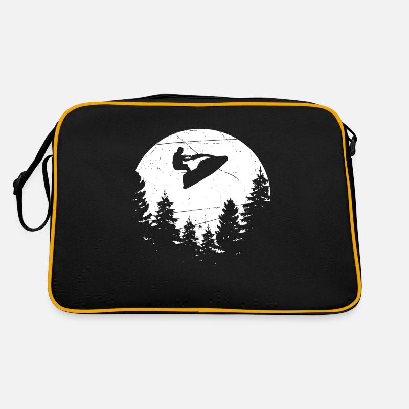 jetski Design for a jetski fan Retro Bag
