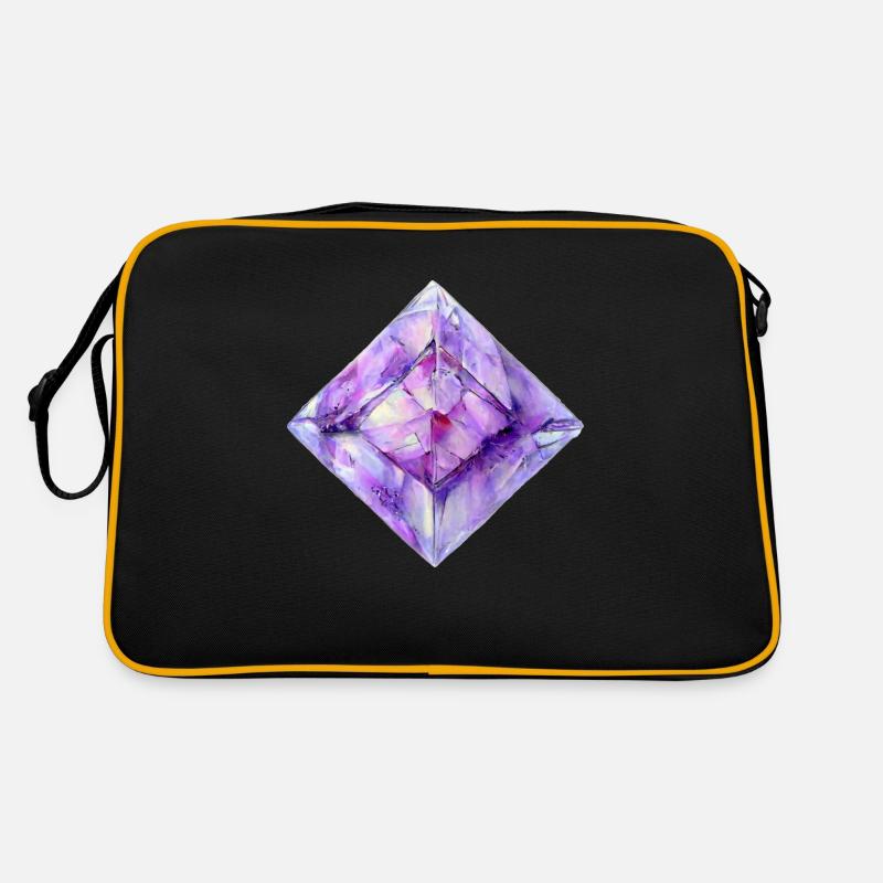Cristal aquarelle Sac Retro