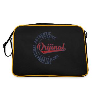 Kastamonu - Retro Bag - black/gold - Back