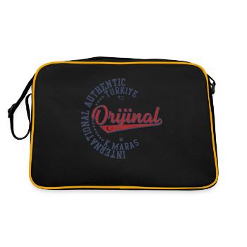 Kahramanmaraş - Retro Bag - black/gold - Back