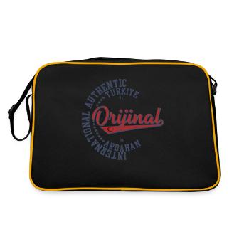 Ardahan - Sac Retro - noir/or - Dos