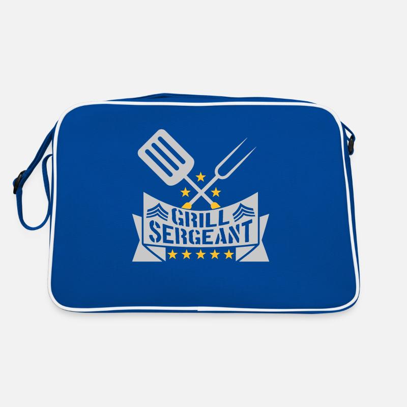 Grill Sergeant Barbecue Grillfest Retro Bag