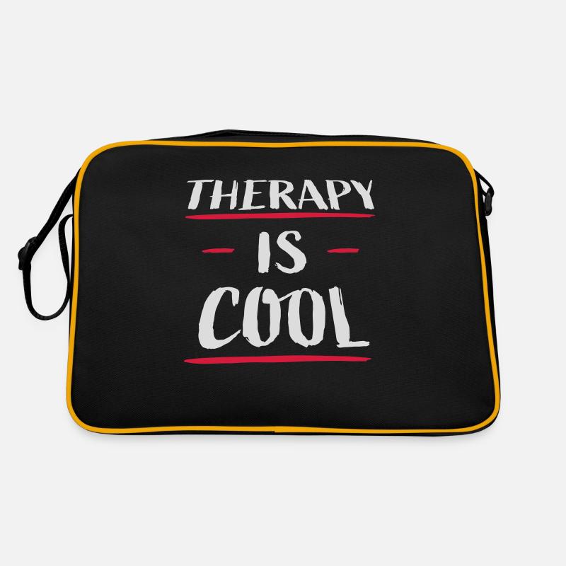la thérapie est cool Citation Sac Retro