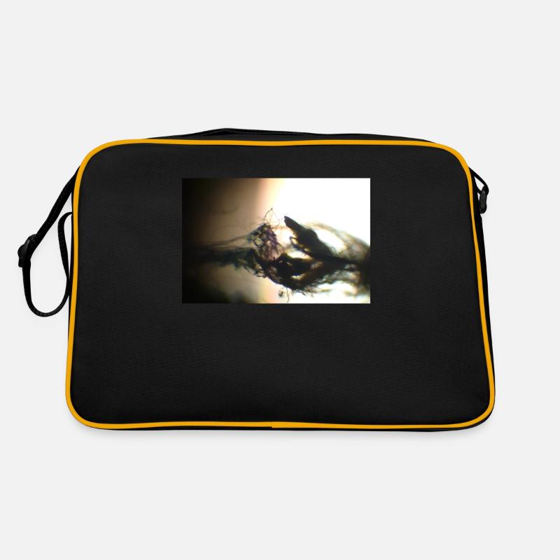 Abstrakt - Retro Tasche - Schwarz/Gold