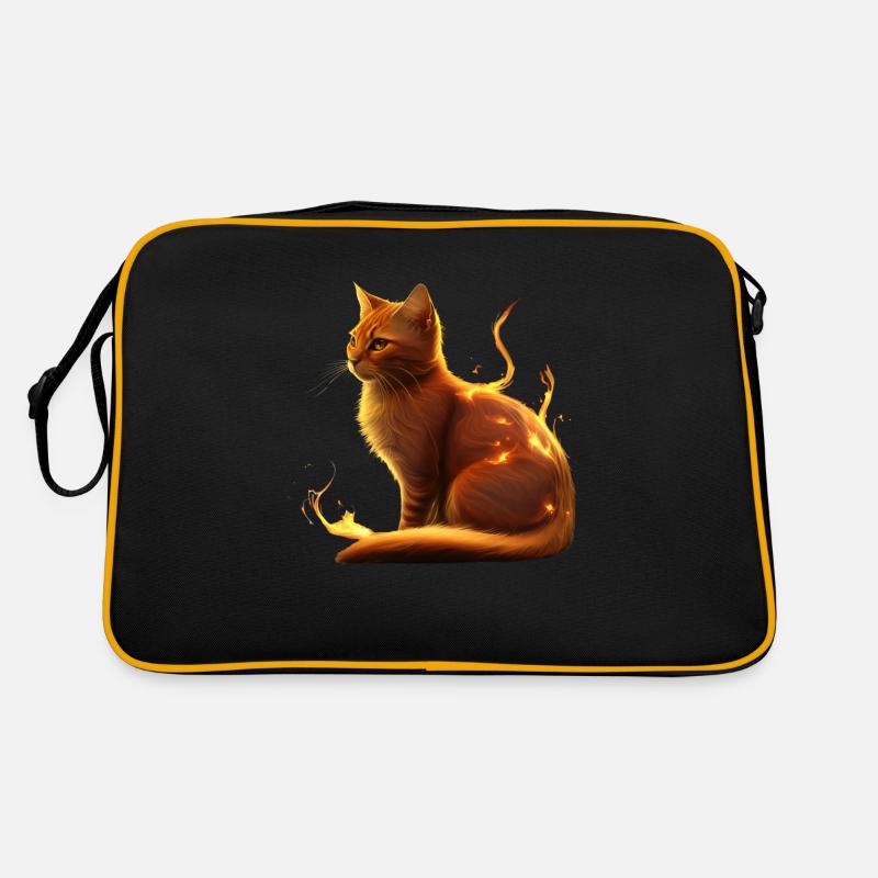 Krieger-Katzen - Firestar Retro Tasche