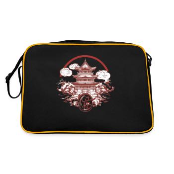 Chinese folklore - Retro Bag - black/gold - Back