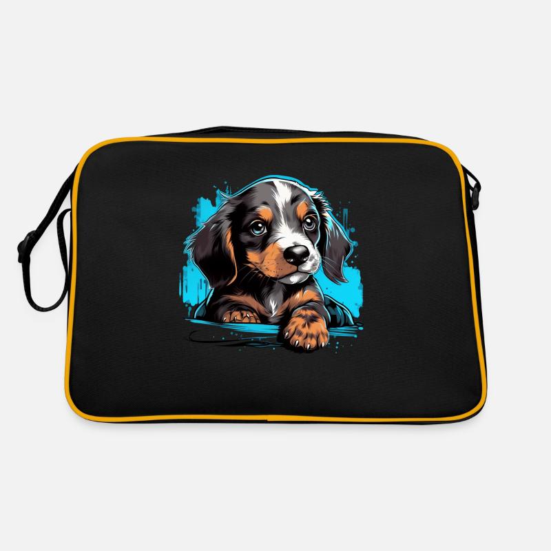 Chiot mignon Sac Retro