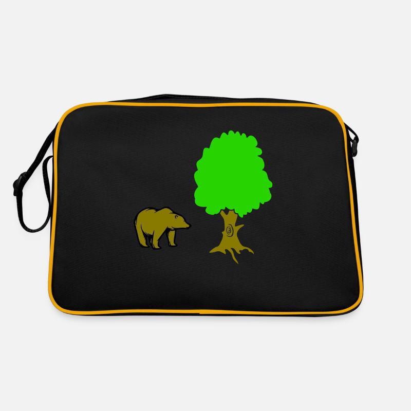 Bear Tree Retro Bag