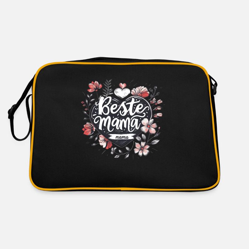 Beste Mama Muttertag Retro Tasche