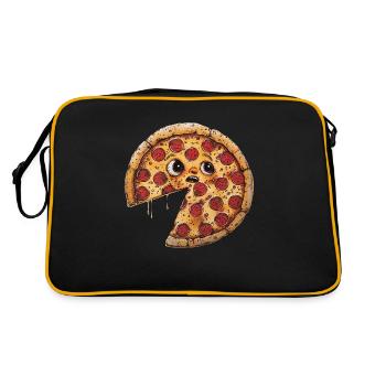 Pizza - Sac Retro - noir/or - Dos