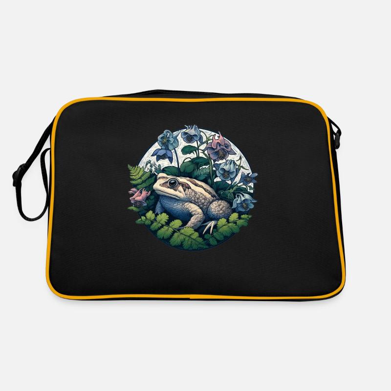 Kröten-Akelei Retro Tasche