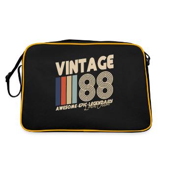 1988 - Retro Bag - black/gold - Back