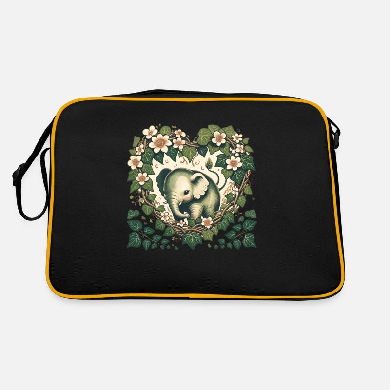 Eléphant vintage Sac Retro