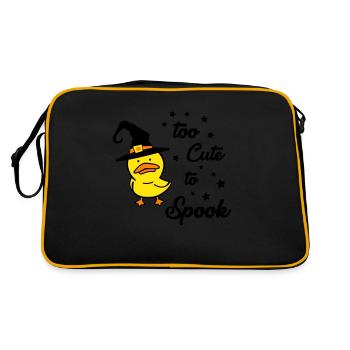 Trop mignon pour effrayer 02 - Sac Retro - noir/or - Dos