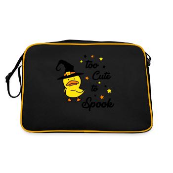 Trop mignon pour effrayer 01 - Sac Retro - noir/or - Dos
