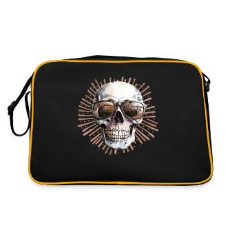 Skull Shades - Retro Bag - black/gold - Back
