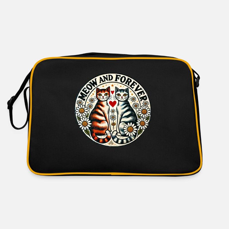 Miaou et pour toujours Sac Retro
