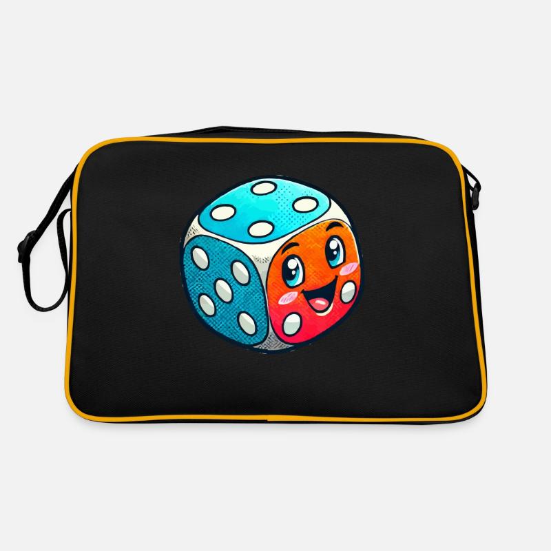 würfel comic Retro Tasche