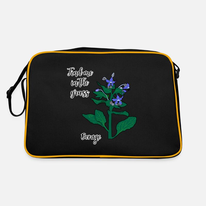 Finde mich im Gras... Boretsch Retro Tasche