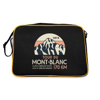 Hiking Mont Blanc Sport Hiking - Retro Bag - black/gold - Back