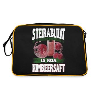 Steirablut – Strong like the real Styrian spirit - Retro Bag - black/gold - Back