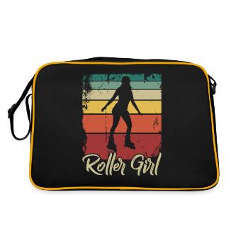 Roller Girl Rollerblades - Retro Bag - black/gold - Back
