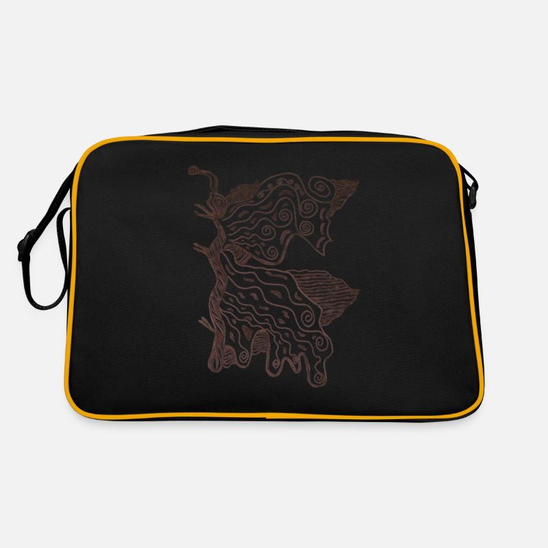 butterfly Retro Tasche
