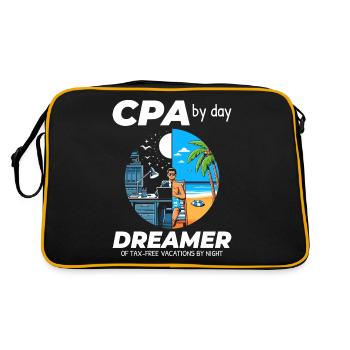 CPA Daydreams : Concilier travail et bonheur à Split - Sac Retro - noir/or - Dos