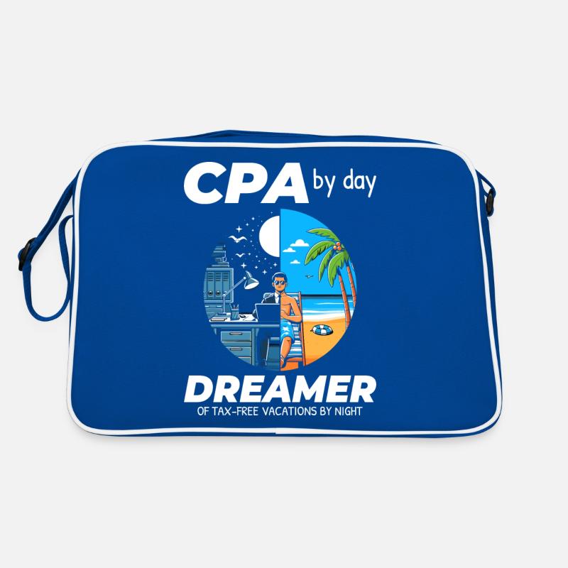 CPA Daydreams: Balancing Work and Bliss in Split Retro Bag