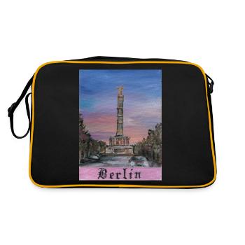 Colonne triomphale - Sac Retro - noir/or - Dos
