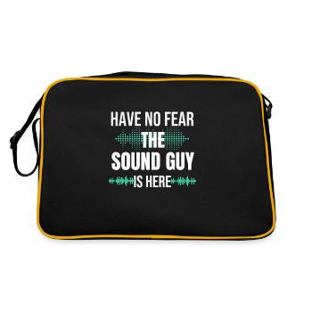 Sound Engineer Sound Engineer Sound Engineer Gift - Retro Bag - black/gold - Back