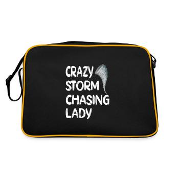 Tempêtes tempêtes tempêtes Tornade Storm Chasing - Sac Retro - noir/or - Dos