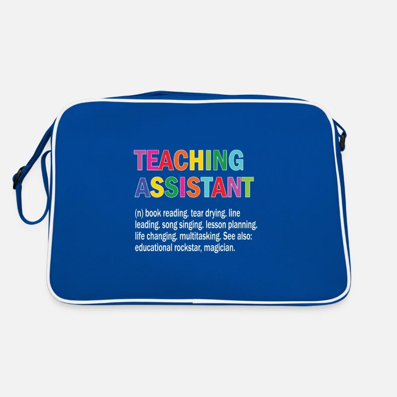 Assistant assistant professeur assistant Sac Retro