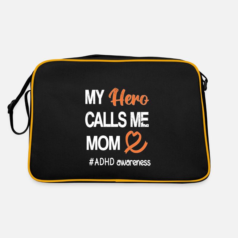 ADHD Mom Attention Deficit Disorder Hyperactive Retro Bag