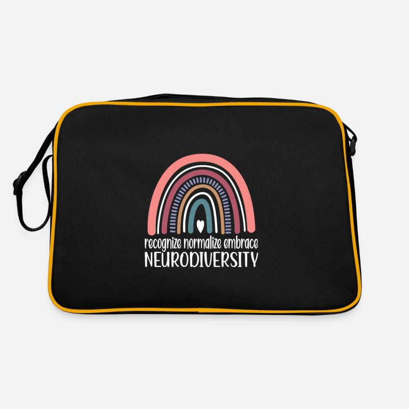 Neurodiversité Autisme TDAH Neurodiversité TSA Sac Retro