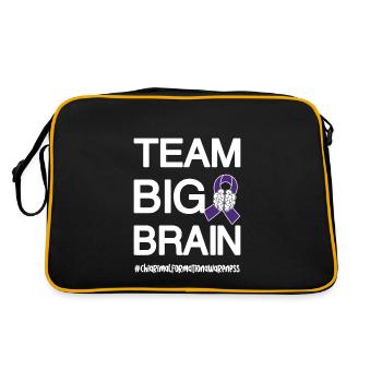 Chiari Malformation Cerveau Des combattants fiers - Sac Retro - noir/or - Dos