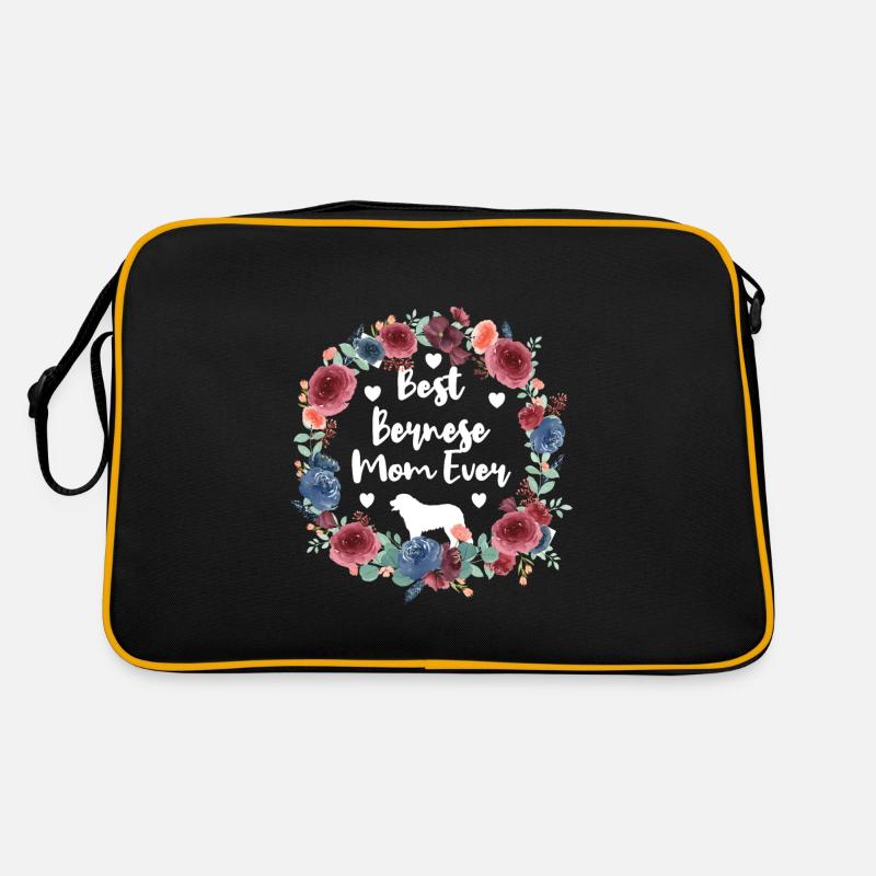 Bouvier bernois Mama propriétaire d'un bouvier bernois Sac Retro