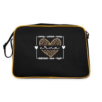 CRNA Anesthésie Infirmière Anesthésie - Sac Retro - noir/or - Dos