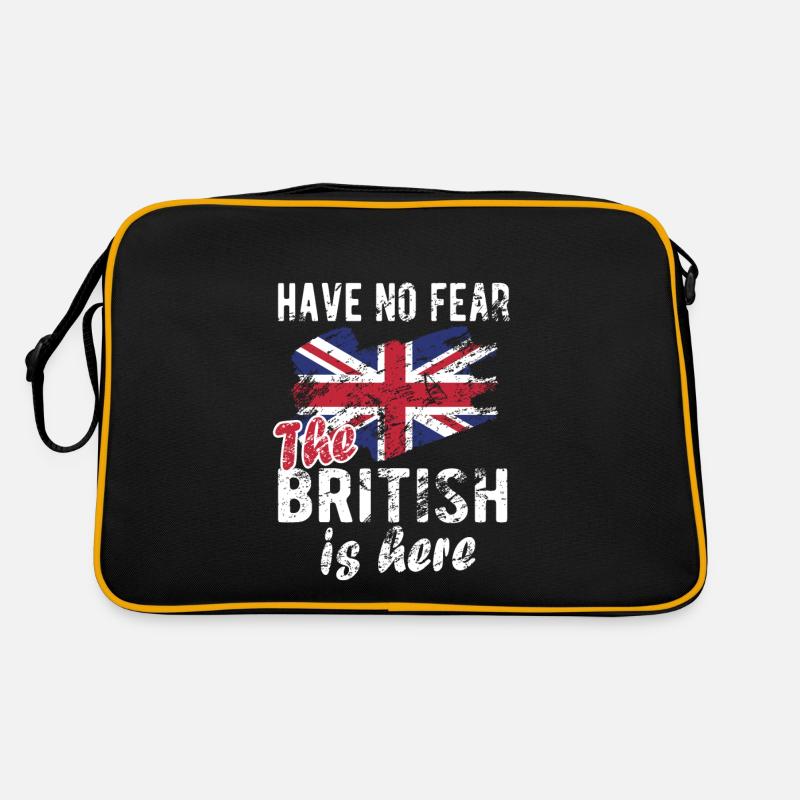 Brite Großbritannien Herkunft Britische Flagge Retro Tasche