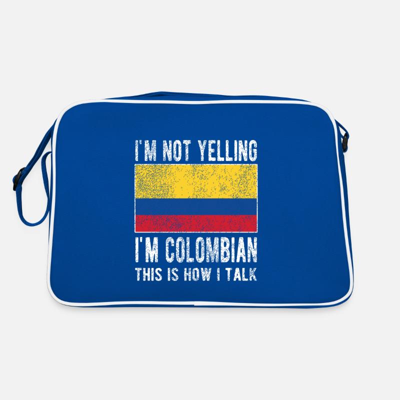Colombie Colombie Drapeau colombien Sac Retro